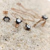 1.01ct Elmas Taşlı Tek Taş Set Takım 8 Ayar Altın HD Vİdeolu