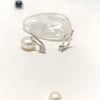 0.18ct F Color Pırlanta Tek Taş Küpe 14 Ayar Altın HD VİDEOLU