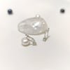 0.18ct F Color Pırlanta Tek Taş Küpe 14 Ayar Altın HD VİDEOLU