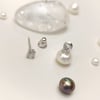 0,52ct Pırlanta Tek Taş Küpe 18 Ayar Altın HD VİDEOLU