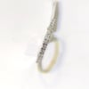 Yarım Tur 0.24ct F Color Pırlanta Yüzük 14 Ayar Altın