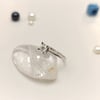 0.34ct G Badem Tırnaklı Tek Taş Pırlanta Yüzük 14 Ayar Altın HD VİDEOLU