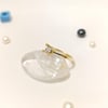 0.30ct G Color Pırlanta Tek Taş Yüzük 14 Ayar Altın HD VİDEOLU