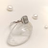 0.14ct Baget Pırlanta Taşlı Yüzük 14 Ayar Altın HD VİDEOLU