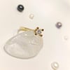 0.30ct G Color Pırlanta Tek Taş Yüzük 14 Ayar Altın HD VİDEOLU