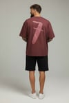 7 TSHİRT-Bordo