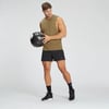 Açık Kol Fitness Atlet Camel