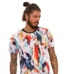 Art Boya Baskılı  T-Shirt Karısık Renkli
