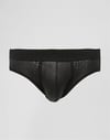Asos Design Arkası Açık JockStrap İç Çamasırı Siyah-Croco