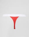 Asos Design Cristmas TAnga  JockStrap İç Çamasırı Kırmızı-Beyaz