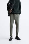 Basic İpli Jogger Pantolon-Haki