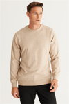 Basic L/S Triko Tshirt-Bej