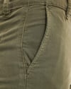 Bermuda Gabardin Şort-Haki