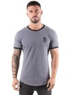 Biyesi Renkli T-Shirt Gri-Melanj