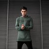 Boya Baskılı Long Sweat Siyah