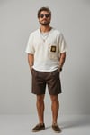 Carpet Etnik T-shirt-Krem