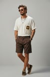 Carpet Etnik T-shirt-Krem