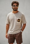 Carpet Etnik T-shirt-Krem