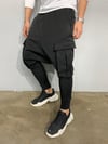 Cepli Tarz Jogger Siyah