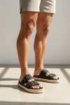 ÇİFT TOKA TERLİK-Siyah