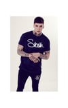 Elyazılı T-Shirt Lacivert