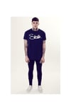 Elyazılı T-Shirt Lacivert