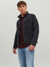 Eskitme Jean Jacket-Siyah