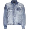 Eskitmeli  Jean  Jacket Acid Blue