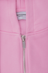 Fermuarlı Kapişonlu Sweat-Pembe