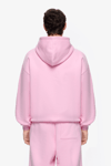 Fermuarlı Kapişonlu Sweat-Pembe