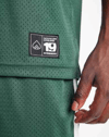 File Kumaş Spor   Oversize  T shirt-Yeşil-Beyaz