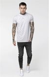 Gizli Baskılı T shirt Bej