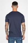 Göğsü Nakışlı TShirt Lacivert