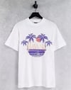 Havana Palm   T shirt Beyaz