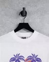 Havana Palm   T shirt Beyaz
