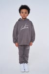 İmza Baskılı Çocuk Sweat Kahve
