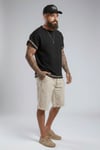Kolsuz T-shirt-Siyah