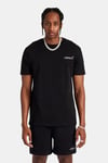 LOGO EMBROIDERED T-SHIRT-Siyah