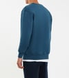 Logolu Basic Sweat Mavi