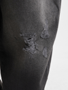 Loose Fit Jeans-Antrasit-Gri