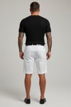 Merserize T-shirt-Beyaz