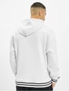 Önü Logo 05 Nakışlı Kapişonlu Sweat Beyaz