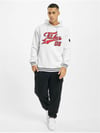 Önü Logo 05 Nakışlı Kapişonlu Sweat Beyaz