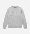 Önü Nakışlı Mercury  Sweat Gri-taş