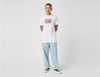 Oversize Banana Baskılı T shirt Beyaz