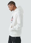Oversize  Barksdale Kapişonlu Hoody SweatBeyaz