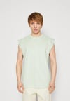 Oversize Basic  Small Logo Atlet-Mint Yeşili