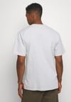 Oversize Basic  Small Logo  T shirt-Gri