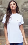 Oversize Basic T-Shirt Beyaz
