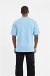 Oversize Cherhub T shirt-Mavi